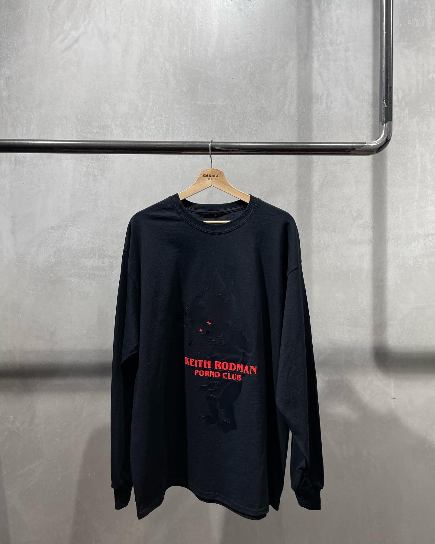 Porno Club Longsleeve – Black